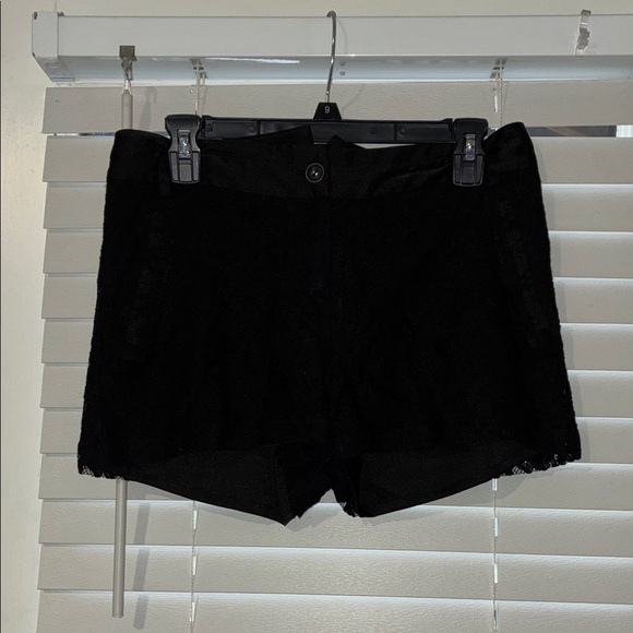Aqua Pants - Aqua Black High Waist Women's Shorts